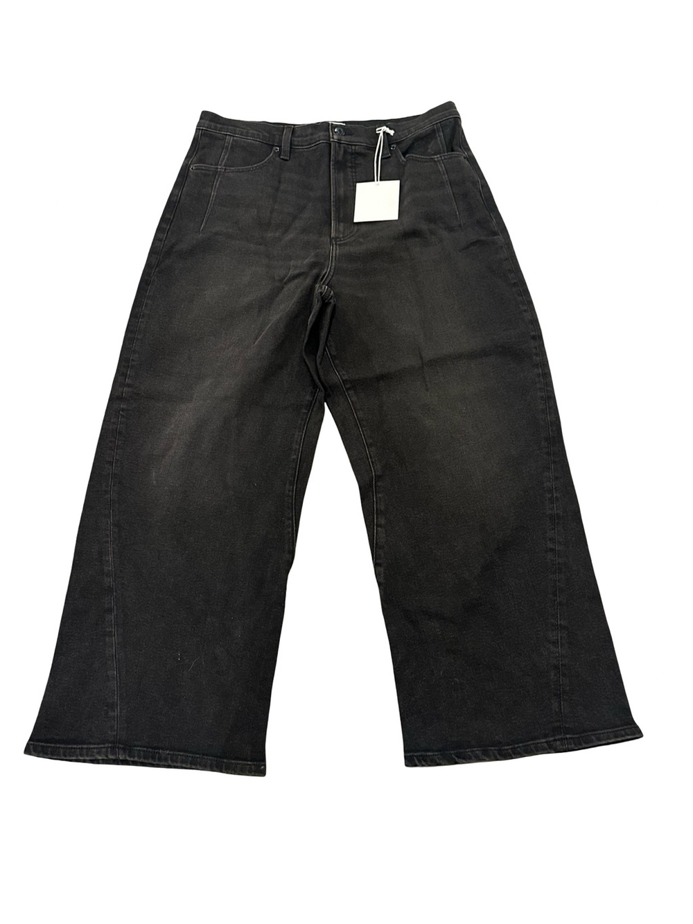 NWT pistola Women’s “Kyra” High Rise Bowed Ankle Black Jeans